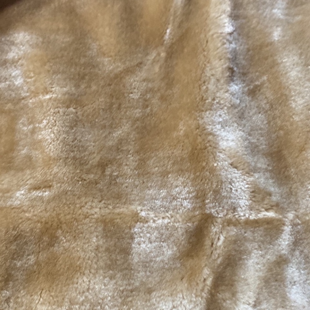 Vintage Wilda black leather & fur coat - Picture 11 of 12